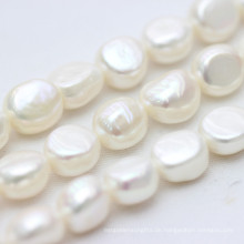 12-13mm natürliche barocke Süßwasserperle Biwa Perlen (E190033)